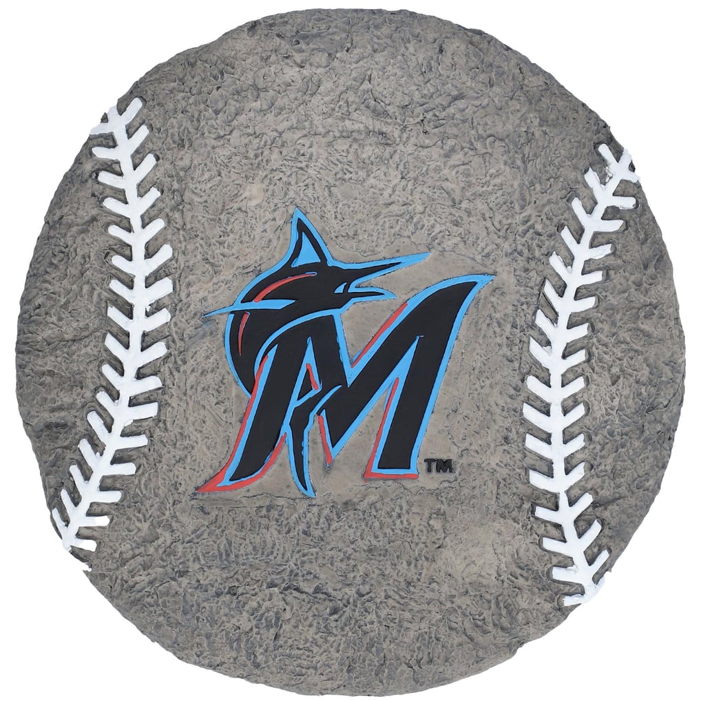 Miami Marlins FOCO Ball Garden Stone
