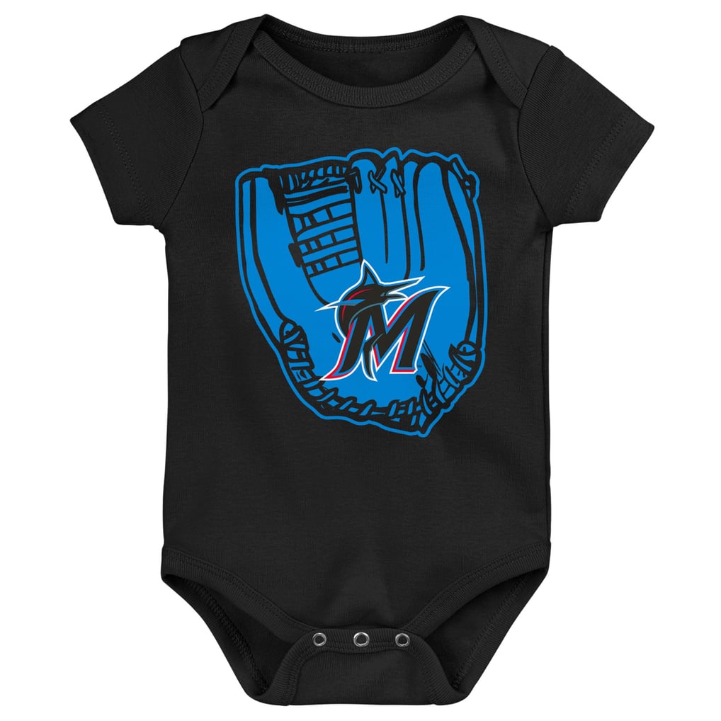 Miami Marlins Infant Minor League Player Three-Pack Bodysuit Set - Blue/Black/White