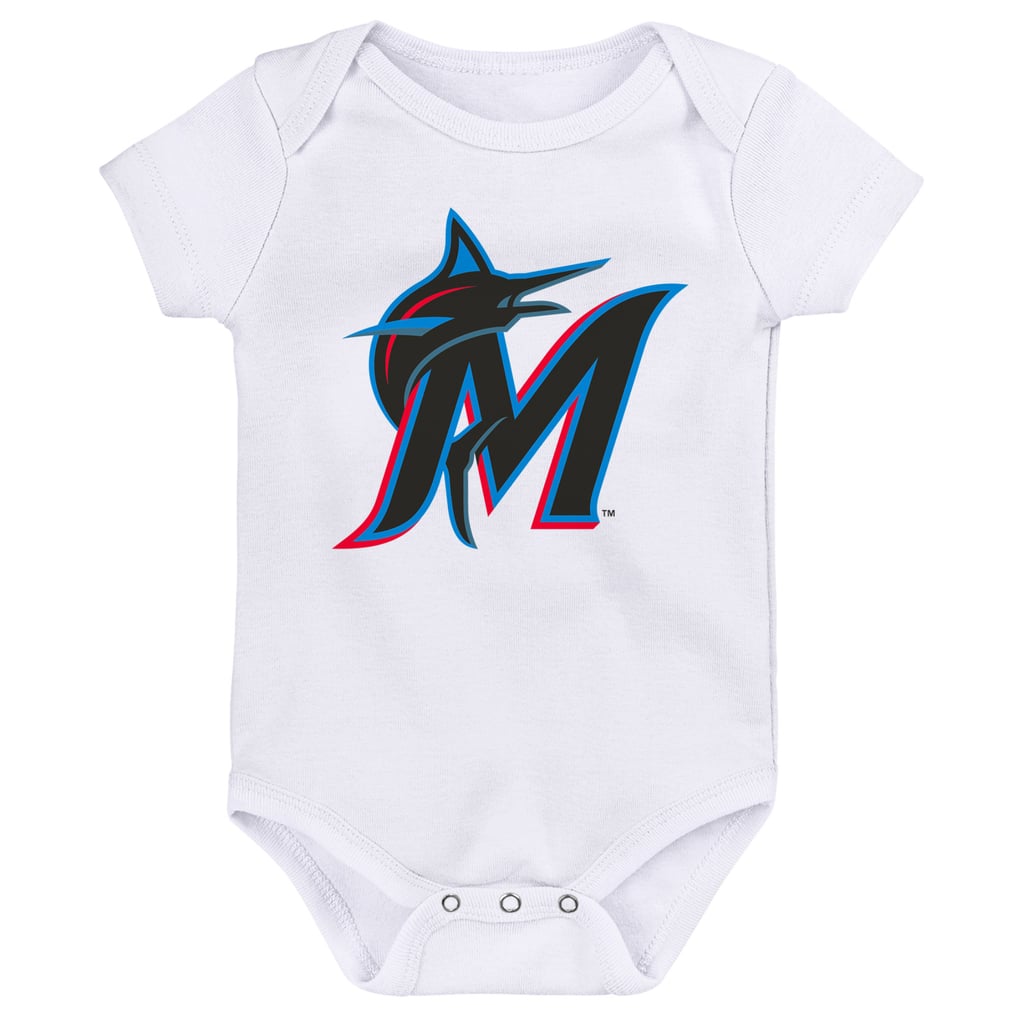 Miami Marlins Infant Minor League Player Three-Pack Bodysuit Set - Blue/Black/White