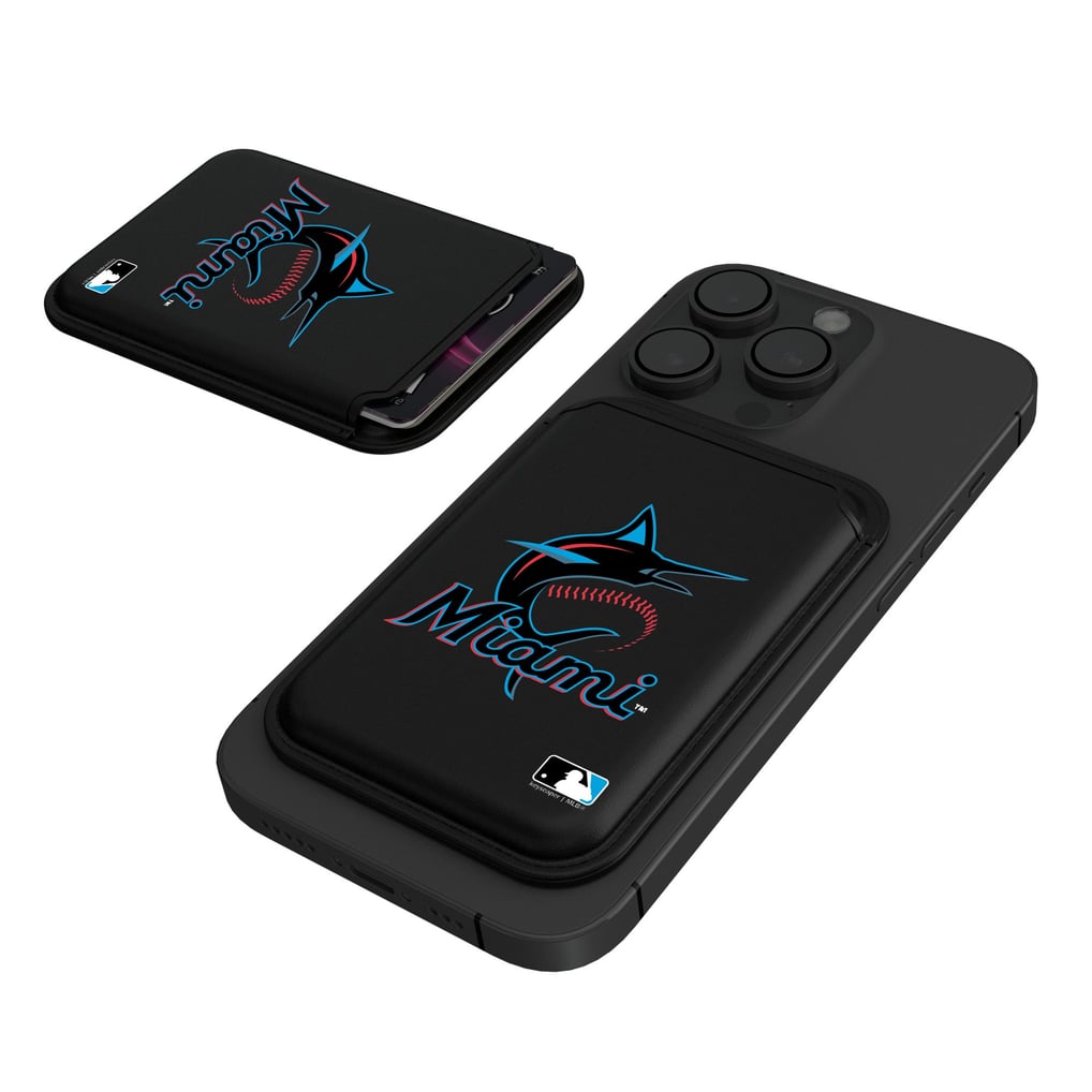 Miami Marlins Keyscaper Magnetic Credit Card Wallet
