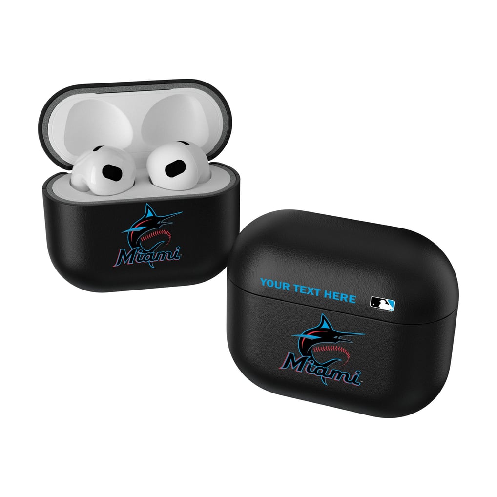 Miami Marlins Keyscaper Personalized Insignia 1st Gen AirPods Pro Case Cover