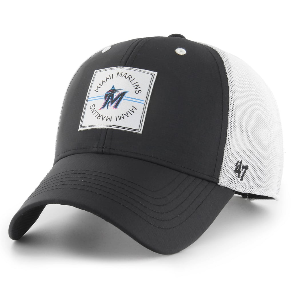 Miami Marlins '47 Disburse MVP Trucker Adjustable Hat - Black