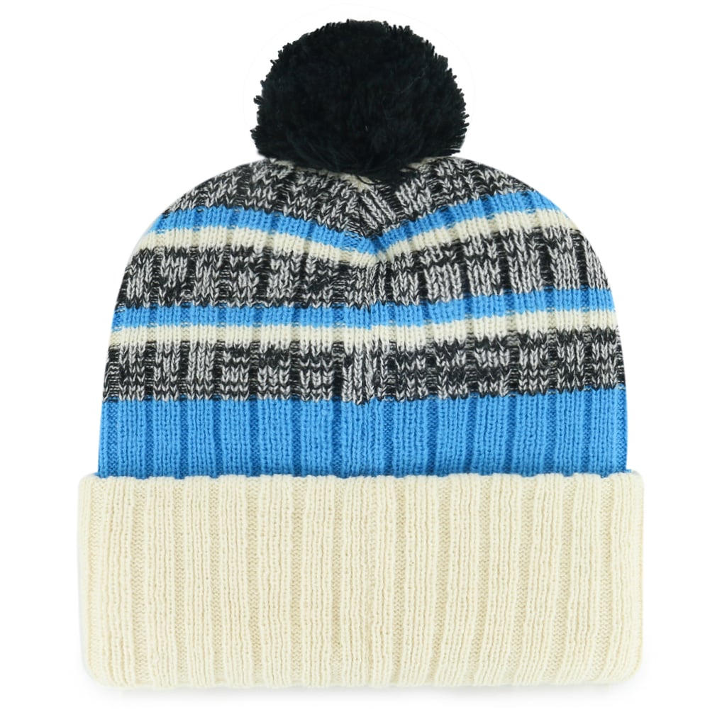 Miami Marlins '47 Tavern Cuffed Knit Hat with Pom - Natural
