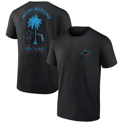 Miami Marlins Bring It Our Colores T-Shirt - Black