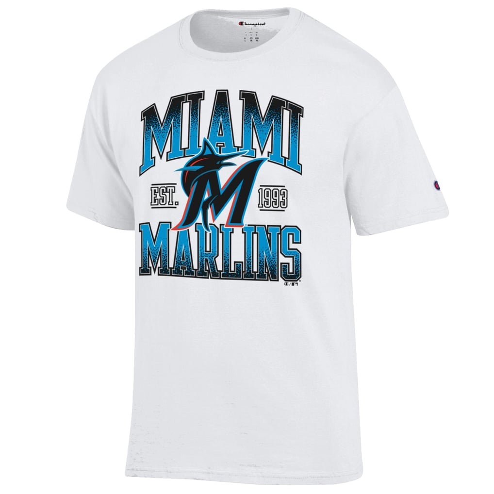 Miami Marlins Champion Team Name T-Shirt - White