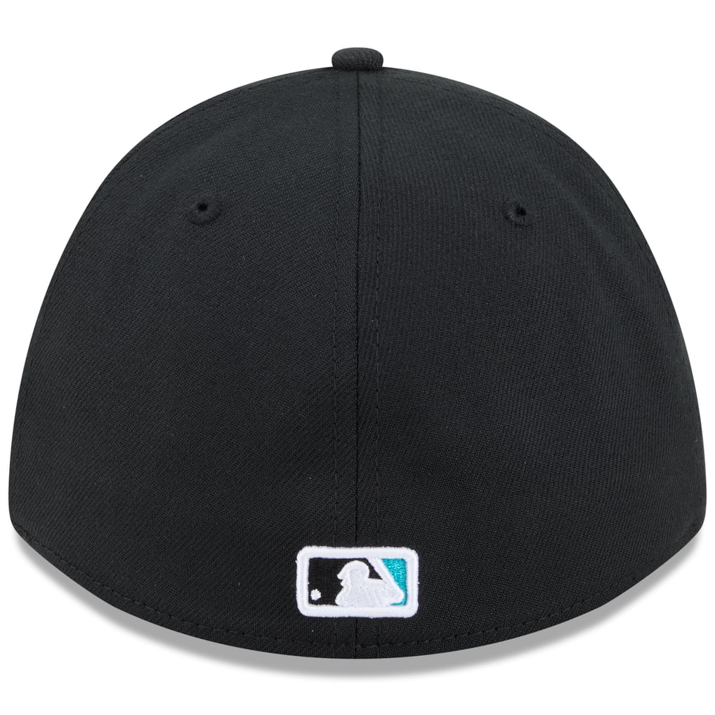 Florida Marlins New Era  Player Replica 39THIRTY M-Crown Flex Hat - Black