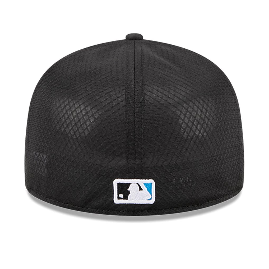 Miami Marlins New Era 2026 Batting Practice 59FIFTY Fitted Hat - Black