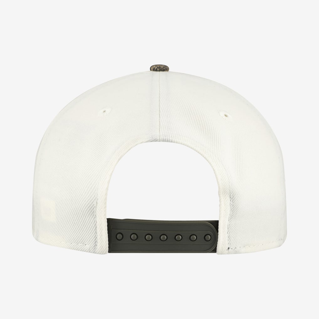 Miami Marlins New Era 9FORTY A-Frame Adjustable Hat - Cream/Realtree Camo