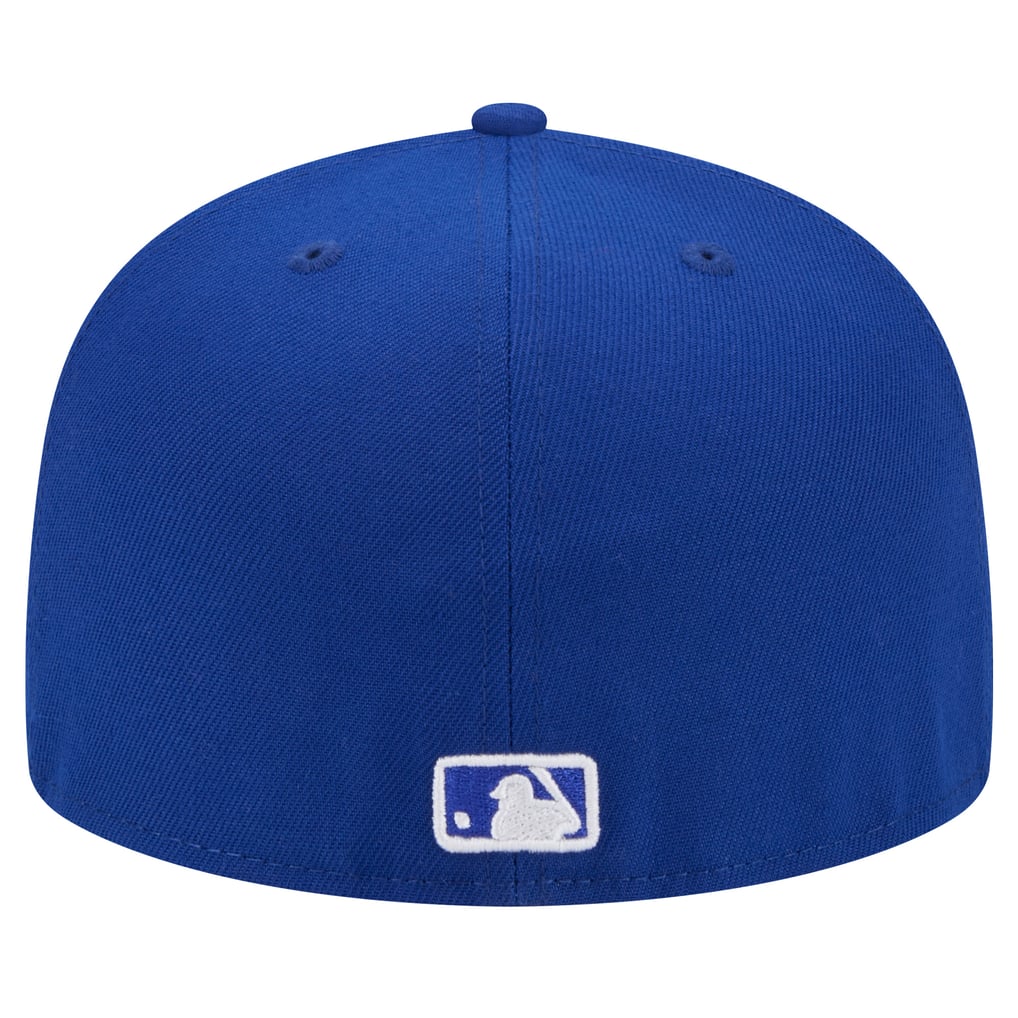 Miami Marlins New Era White Logo 59FIFTY Fitted Hat - Royal