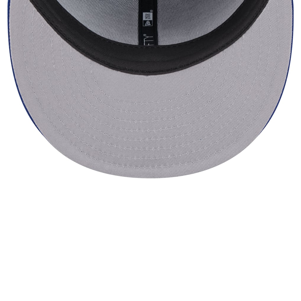 Miami Marlins New Era White Logo 59FIFTY Fitted Hat - Royal