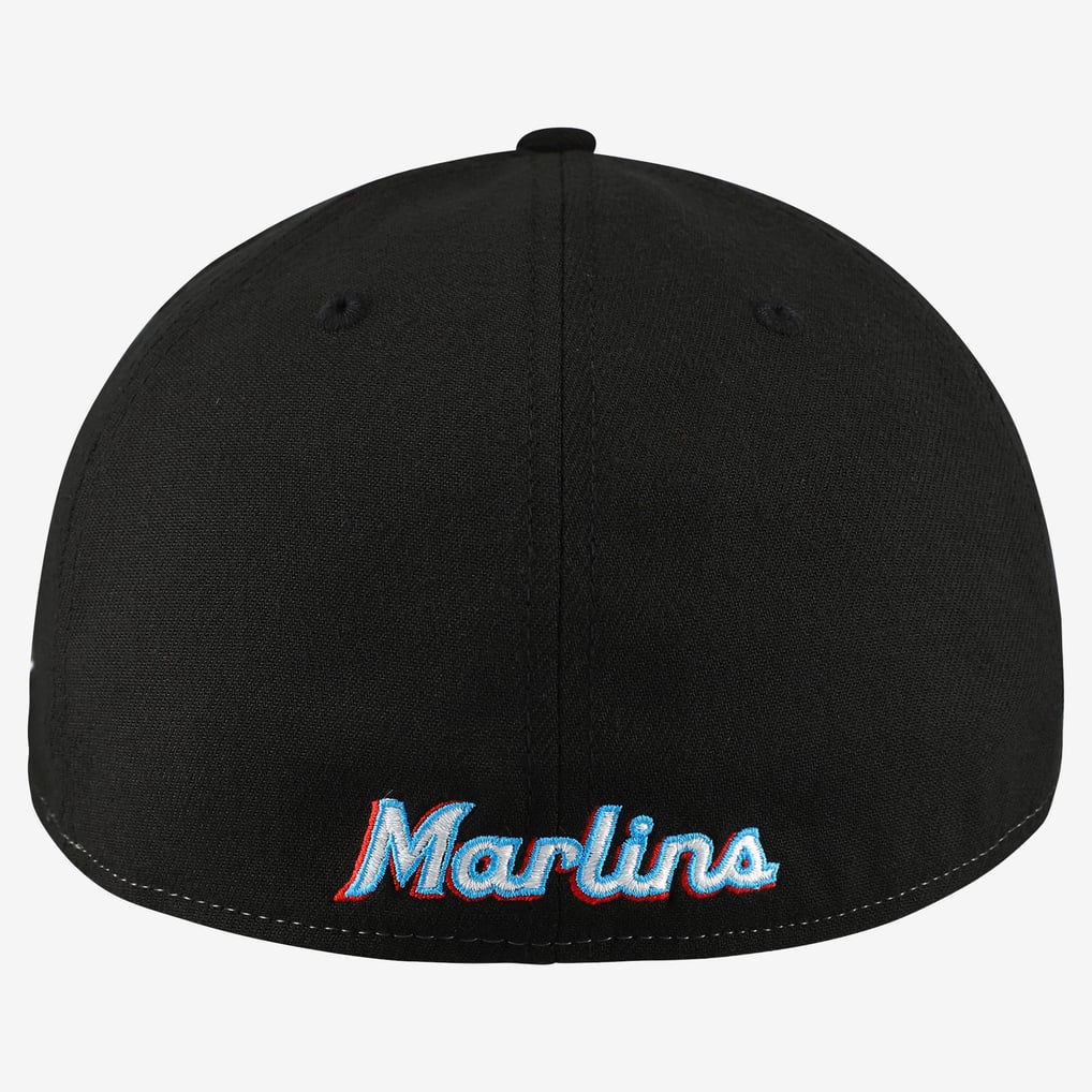  Miami Marlins New Era 2026 Spring Training Fan Pack Gradient 39THIRTY Flex Hat - Stone