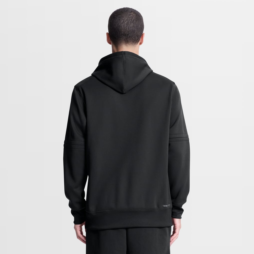 Miami Marlins Nike Authentic Collection Therma-FIT Hoodie - Black