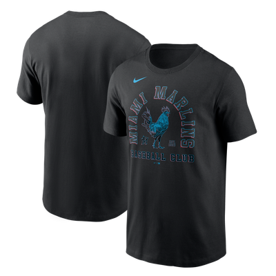  Miami Marlins Nike Local T-Shirt - Black
