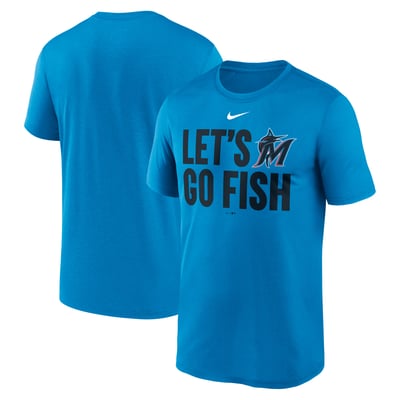 Miami Marlins Nike Local Legend Performance T-Shirt - Blue