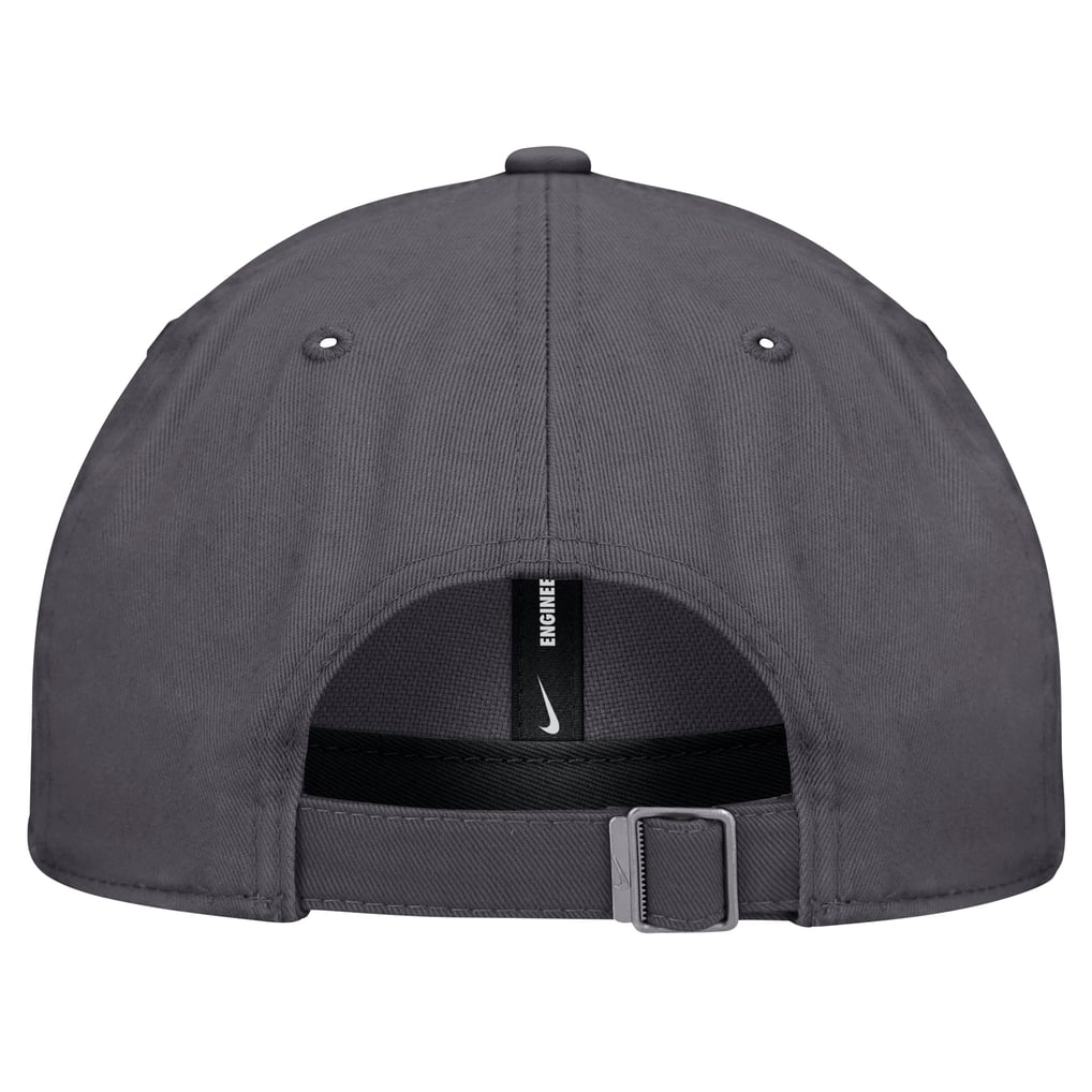 Miami Marlins Nike Club Adjustable Hat - Gray