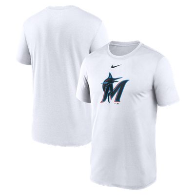 Miami Marlins Nike New Legend Dri-FIT T-Shirt - White