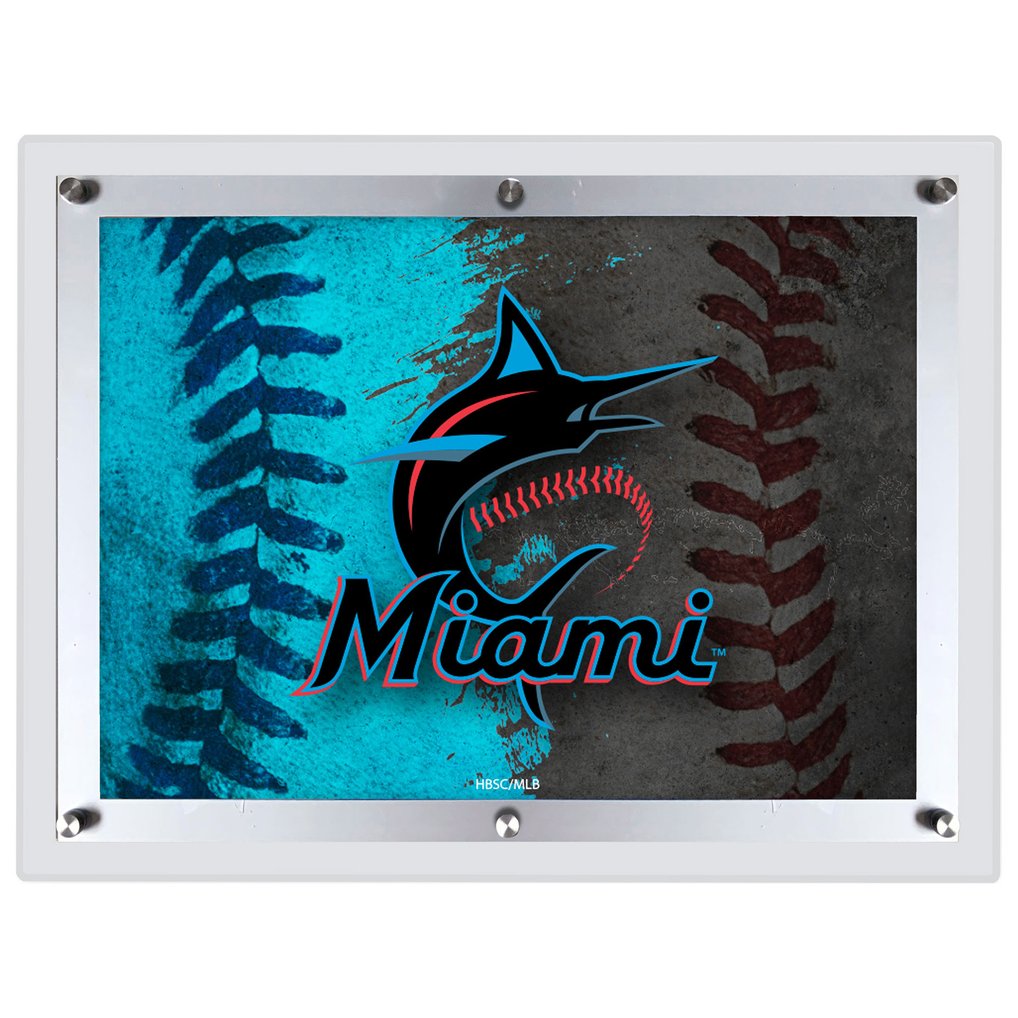 Miami Marlins 19" x 14.5" Backlit LED Sign