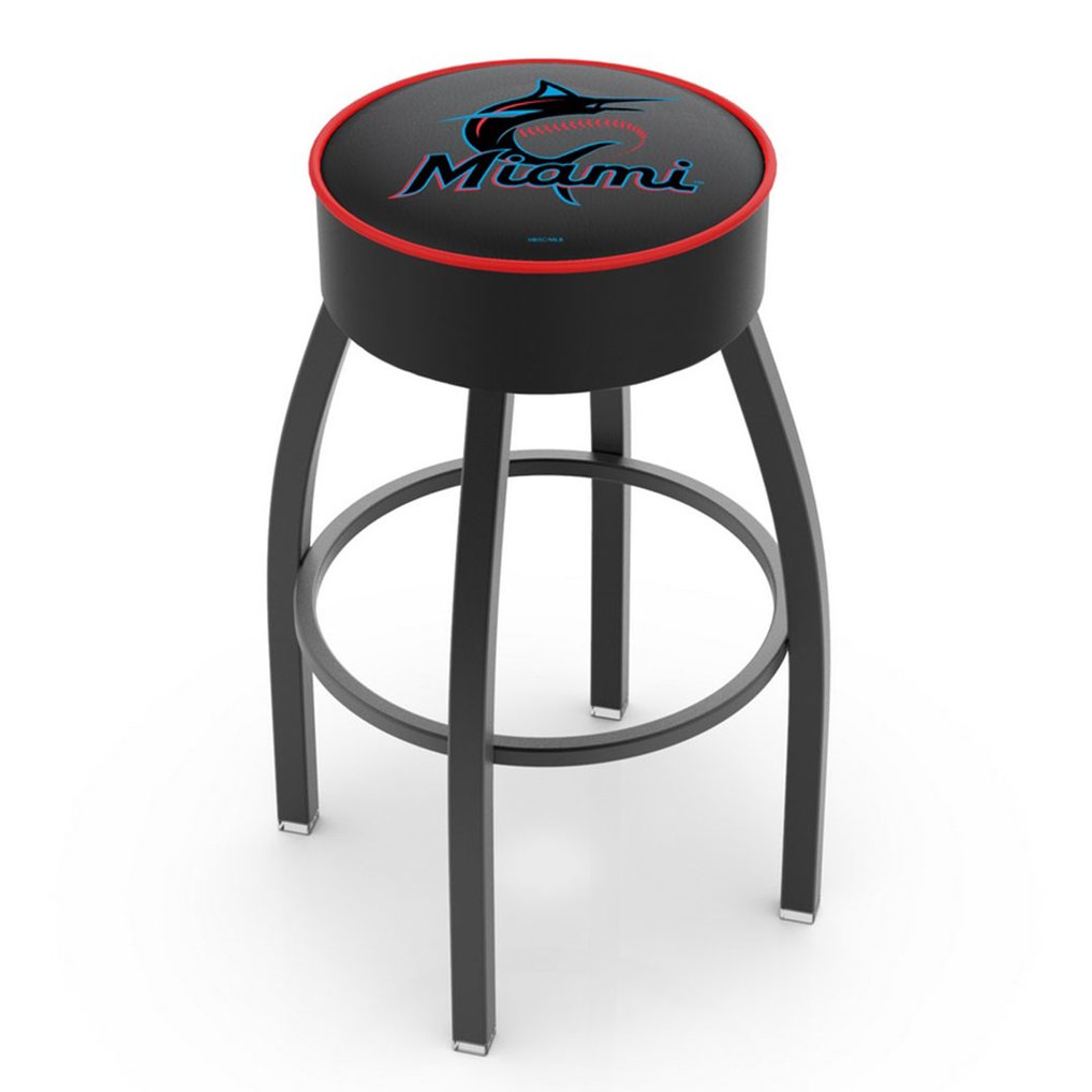 Miami Marlins 25" Swivel Counter Stool