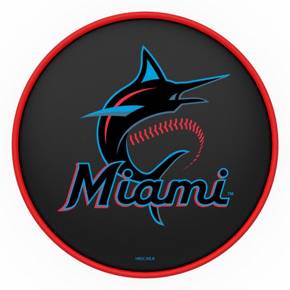 Miami Marlins 25" Swivel Counter Stool