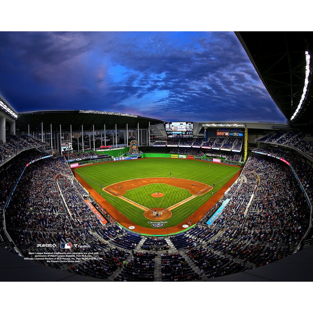 Miami Marlins Fanatics Authentic Unsigned LoanDepot Park Stadium Photograph
