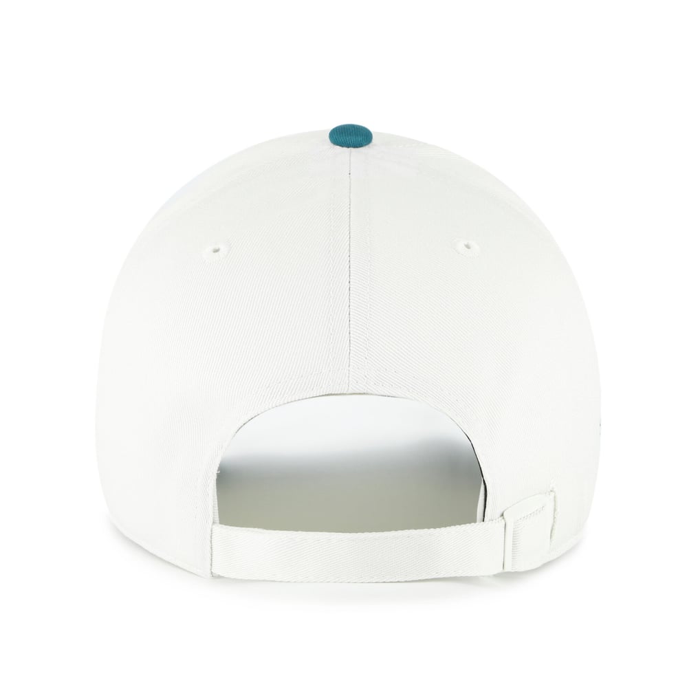 Miami Marlins '47 Unisex Contemporary Tonal Clean Up Adjustable Hat - White/Teal