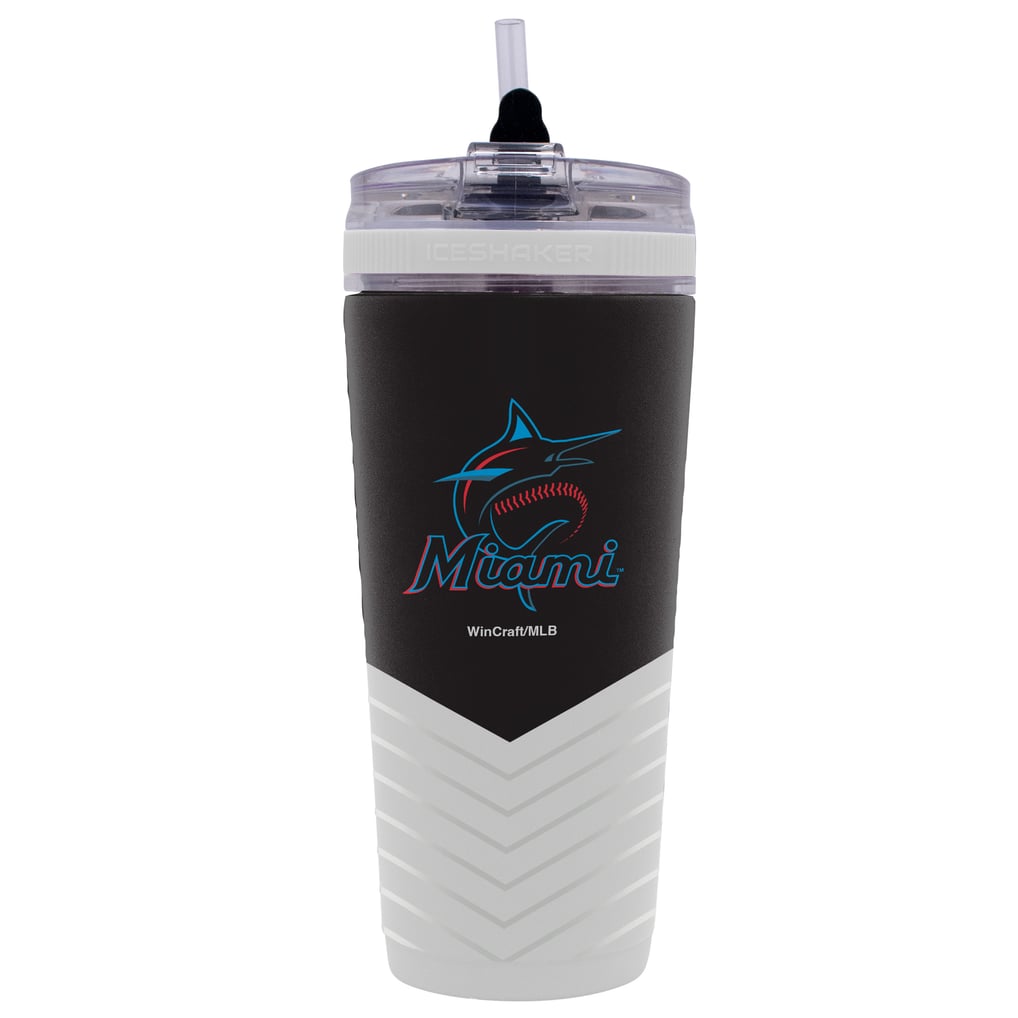Miami Marlins WinCraft 26oz 4D Flex Ice Shaker Bottle