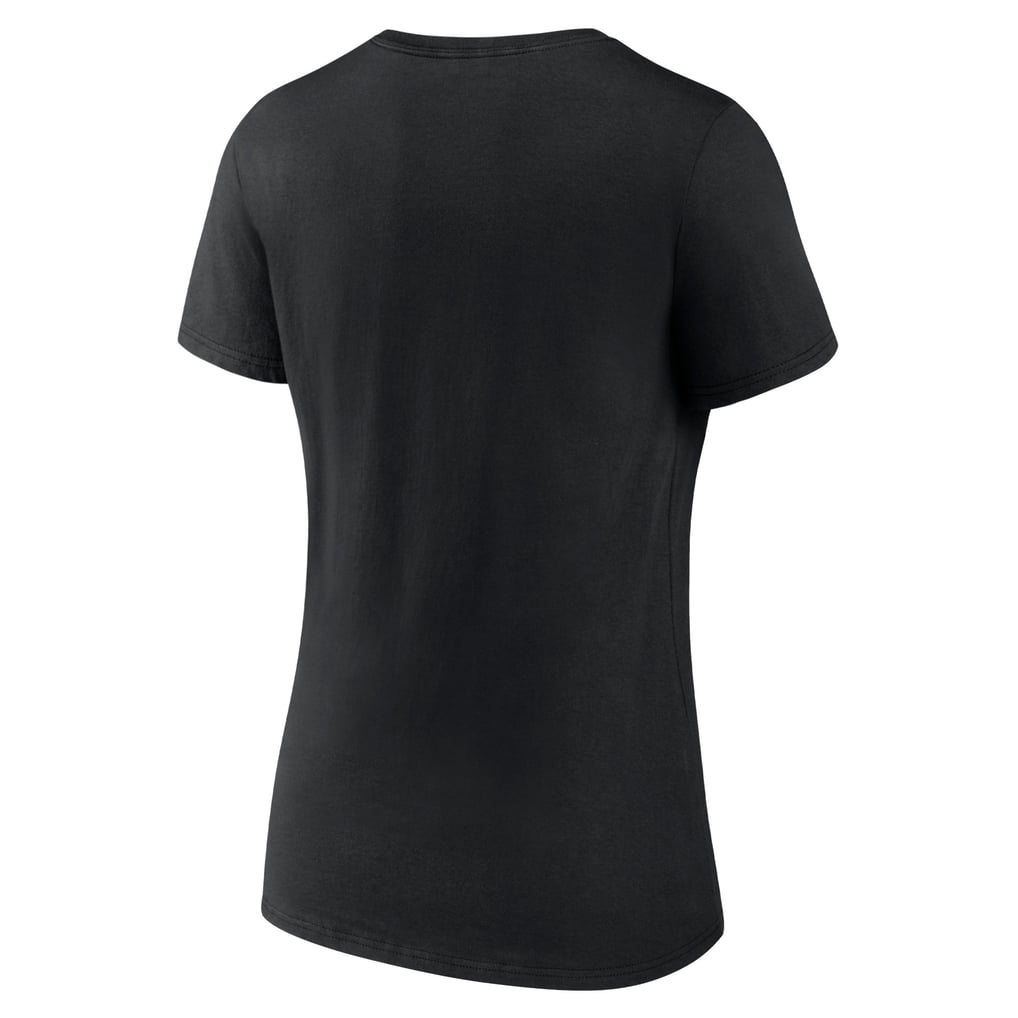 Miami Marlins Women's City Pride V-Neck T-Shirt - Black