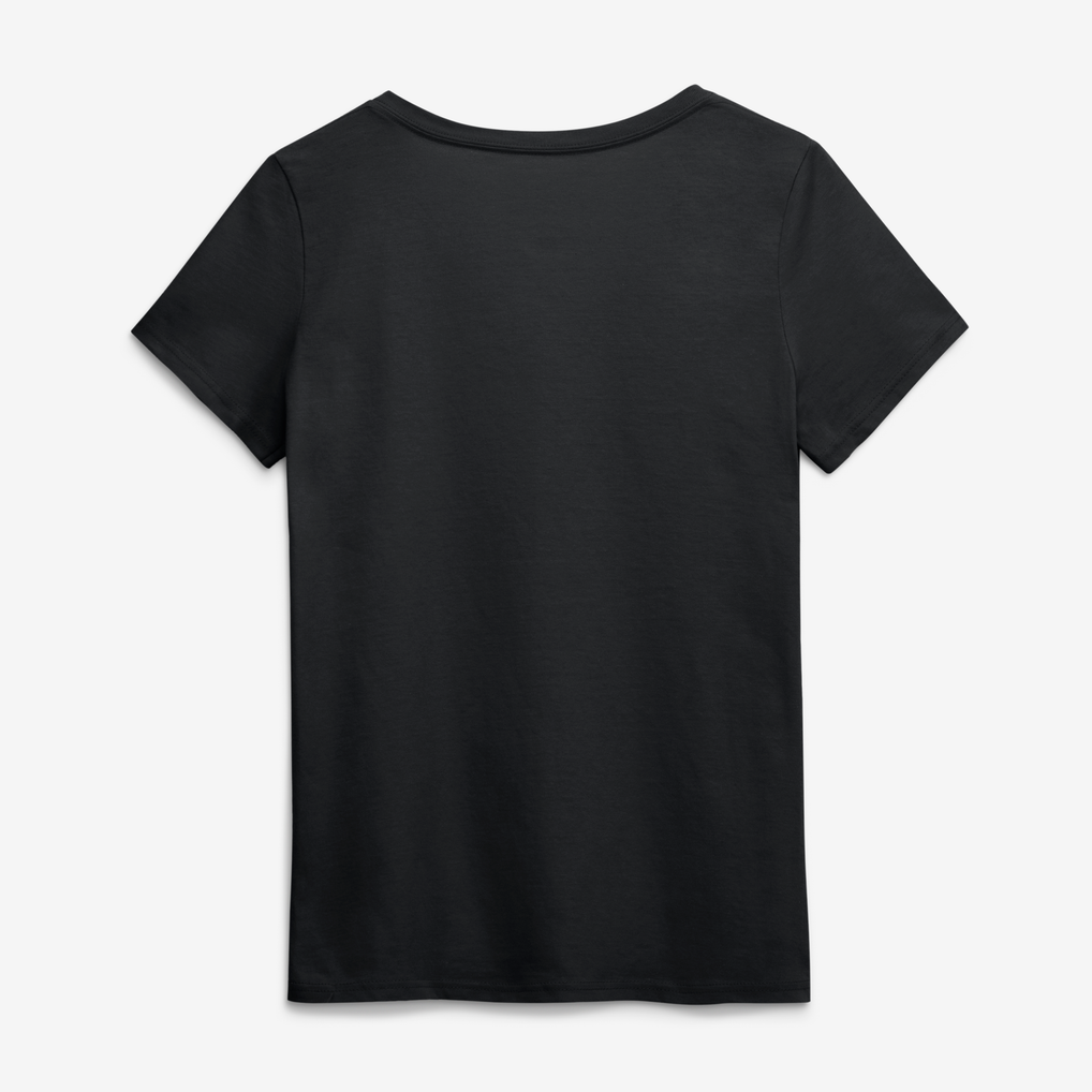 Miami Marlins Women's Hustle V-Neck T-Shirt - Black