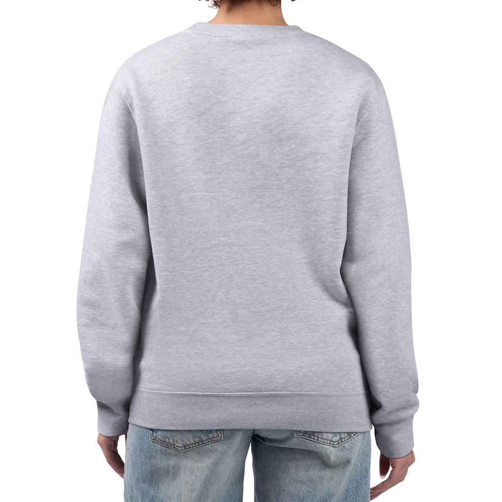 Miami Marlins G-III 4Her by Carl Banks Women's Team Logo Graphic Tri-Blend Fleece Pullover Sweatshirt - Heather Gray