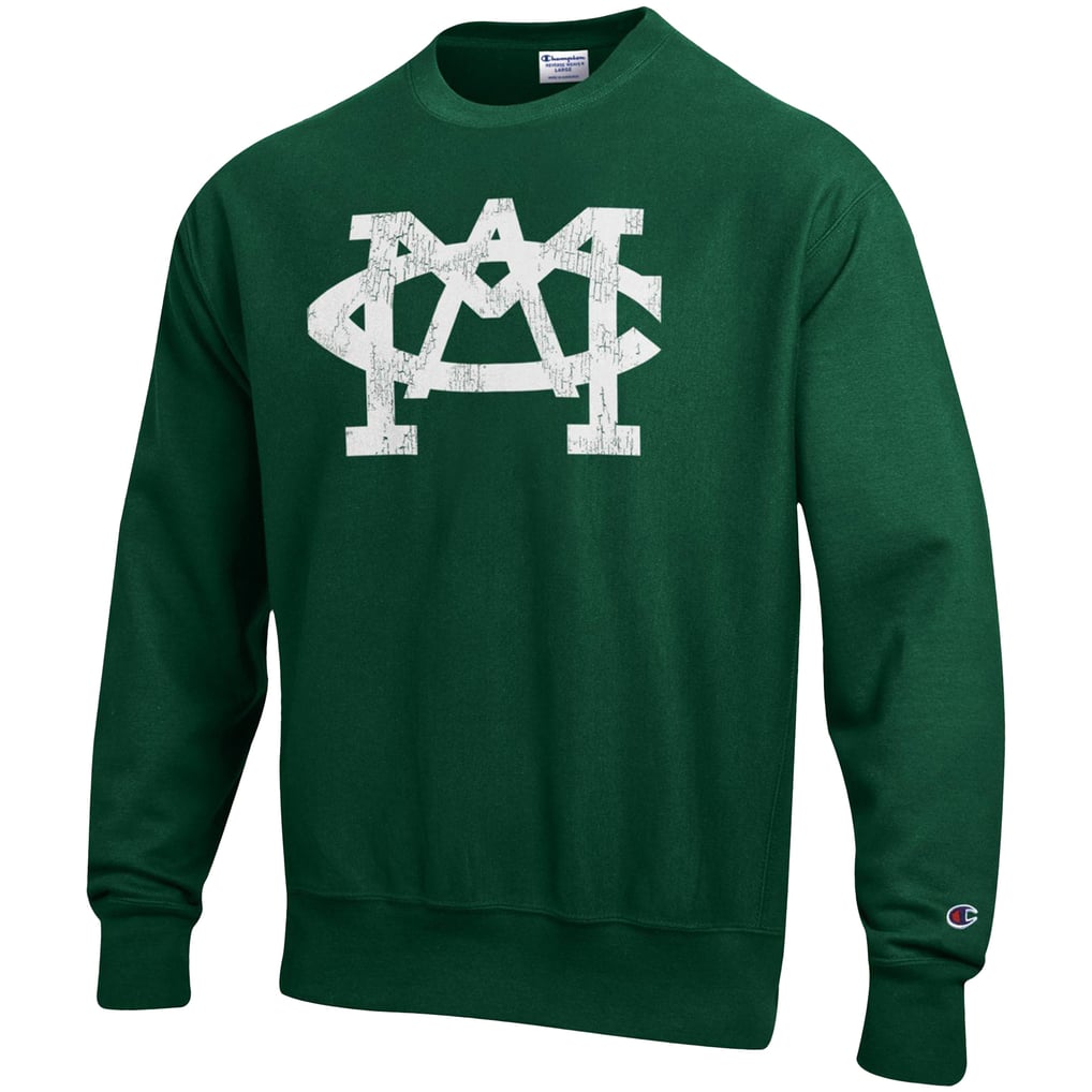Michigan State Spartans Champion Vault Logo Reverse Weave Pullover Sweatshirt - Green