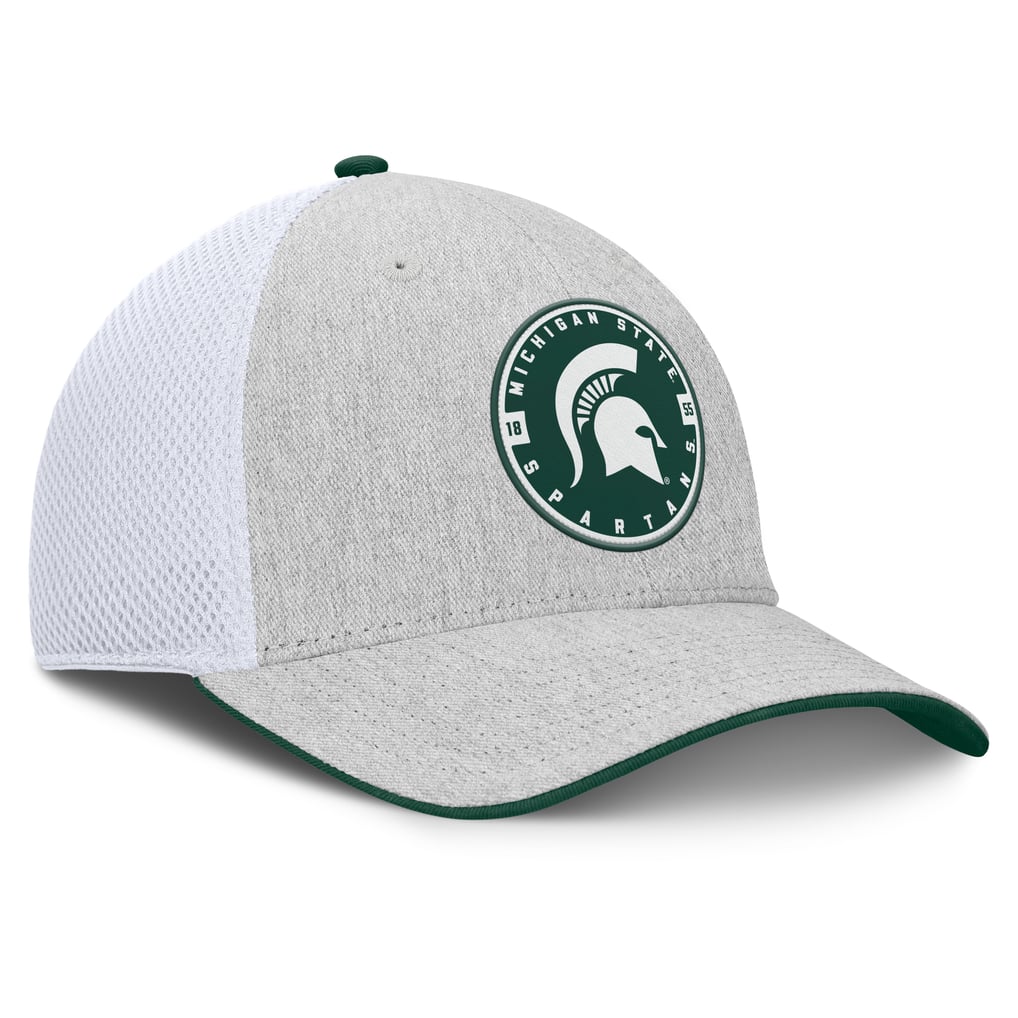  Michigan State Spartans Fanatics Trigger Flex Hat - Heather Gray
