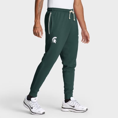 Michigan State Spartans Nike Sideline Standard Issue Dri-FIT Taper Pants - Green