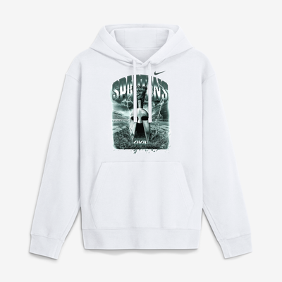 Michigan State Spartans Nike 2026 Fury Fleece Hoodie - White