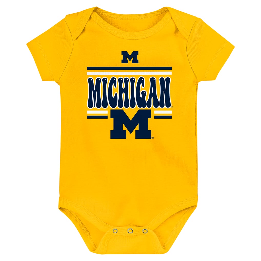 Michigan Wolverines Infant Sunday Comics 3-Pack Bodysuit Set
