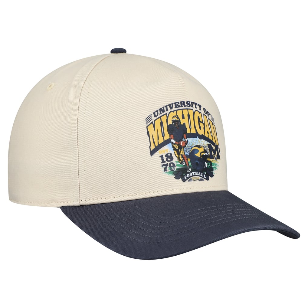  Michigan Wolverines '47 Unstructured Hitch Hat - Natural