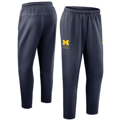 Michigan Wolverines Nike Primary Dri-FIT Taper Pants - Navy