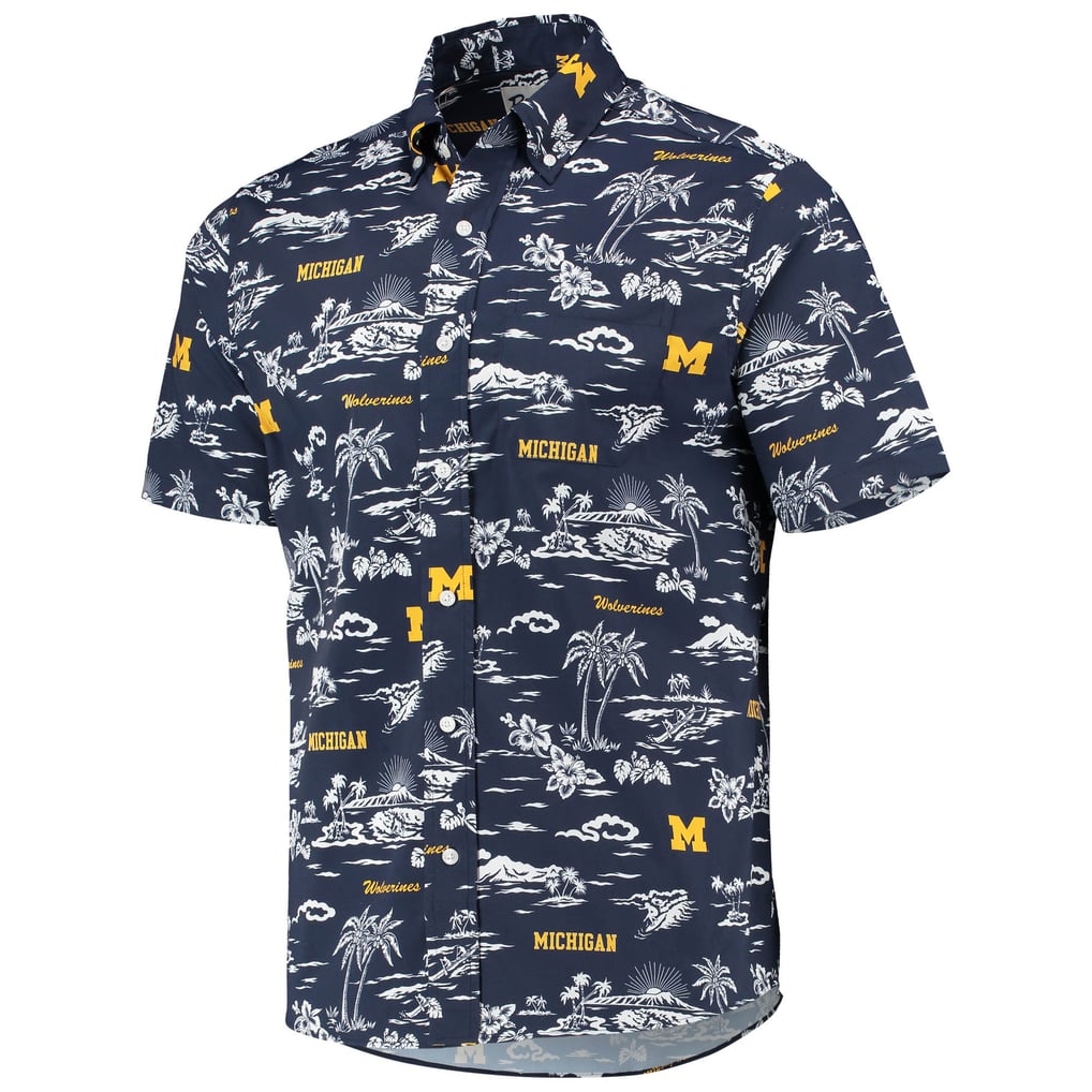 Michigan Wolverines Reyn Spooner Classic Button-Down Shirt - Navy