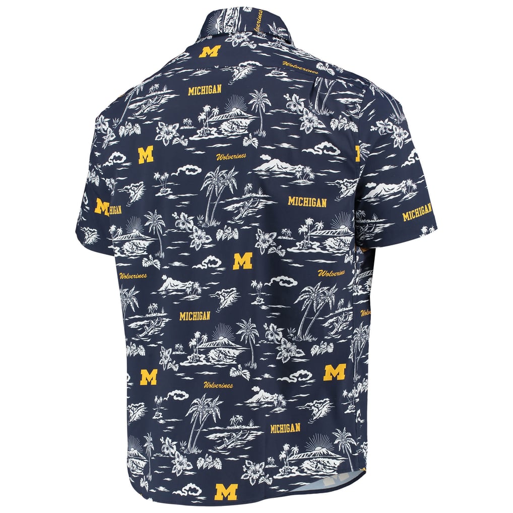 Michigan Wolverines Reyn Spooner Classic Button-Down Shirt - Navy