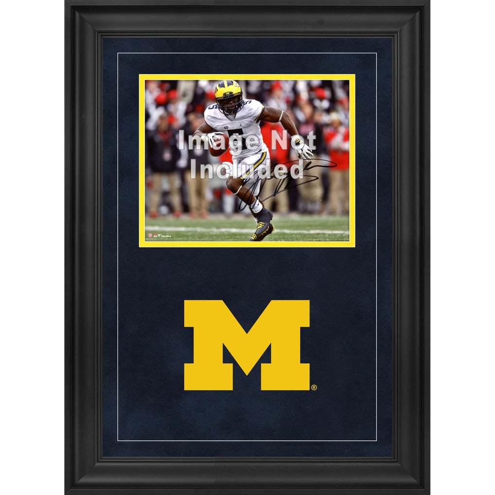 Michigan Wolverines Fanatics Authentic 8'' x 10'' Deluxe Horizontal Photograph Frame with Team Logo