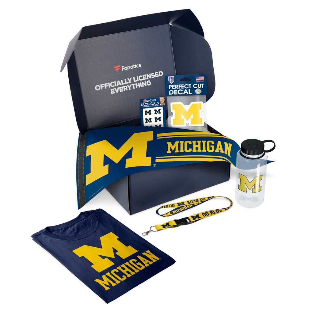 Michigan Wolverines Fanatics Pack College Essentials Themed Gift Box - $72+ Value