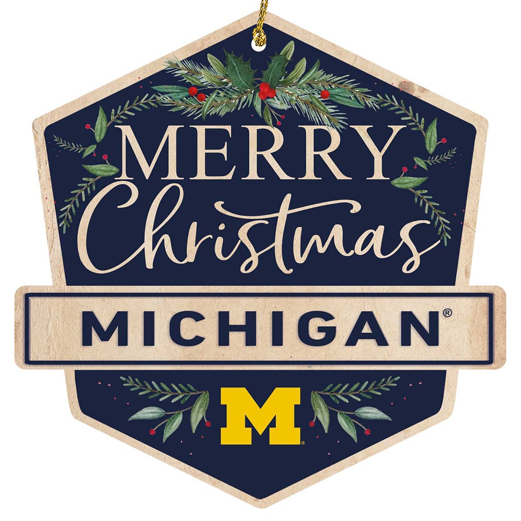 Michigan Wolverines Ornament Bundle