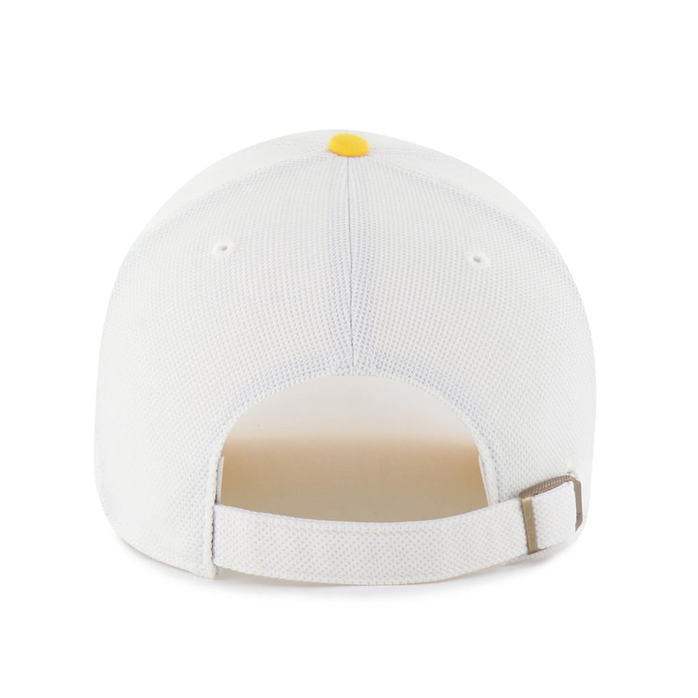 Michigan Wolverines '47 Unisex Pique Patch Clean Up Adjustable Hat - White/Maize