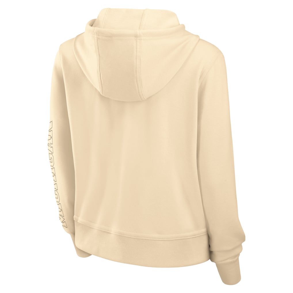 Michigan Wolverines Nike Women's One Performance Pullover Hoodie - Tan