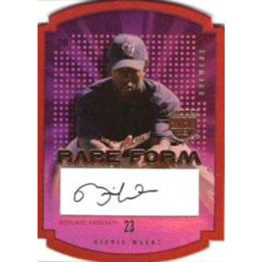 2004 SkyBox LE Rare Form Autograph Copper #3 Rickie Weeks