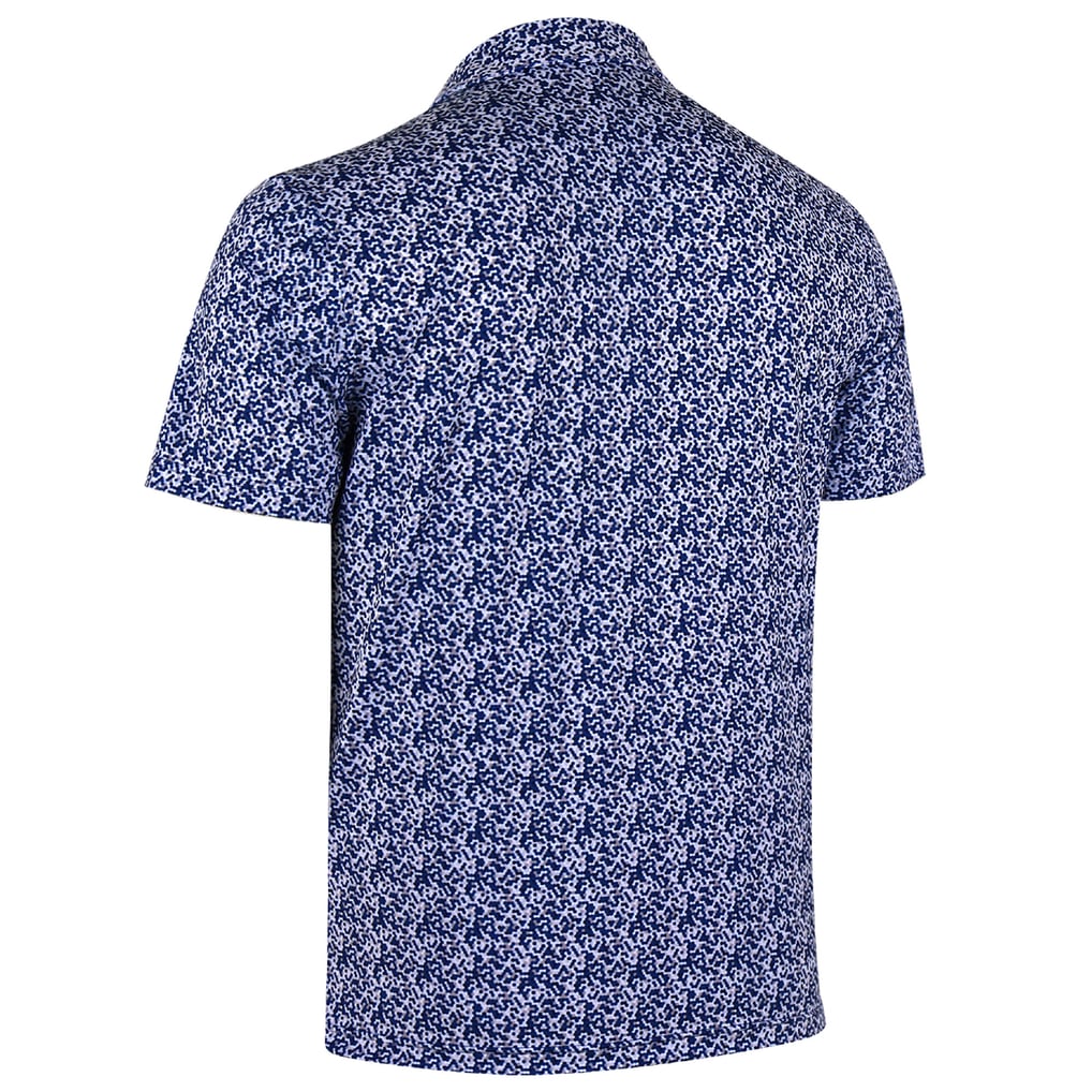 Milwaukee Brewers 4K Tri-Blend Polo - Navy