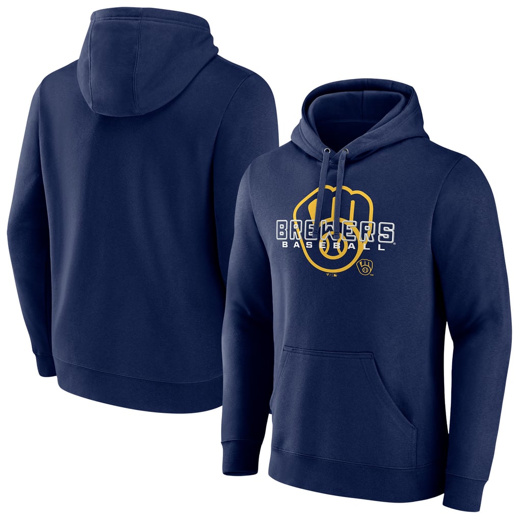 Milwaukee Brewers Stellar Pullover Hoodie - Navy