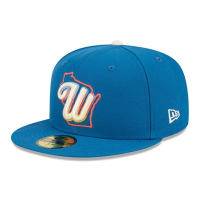 Milwaukee Brewers New Era 2026 City Connect 59FIFTY Fitted Hat - Blue