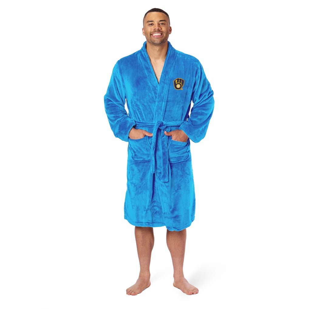 Milwaukee Brewers The Northwest Group Silk Touch Robe - Light Blue