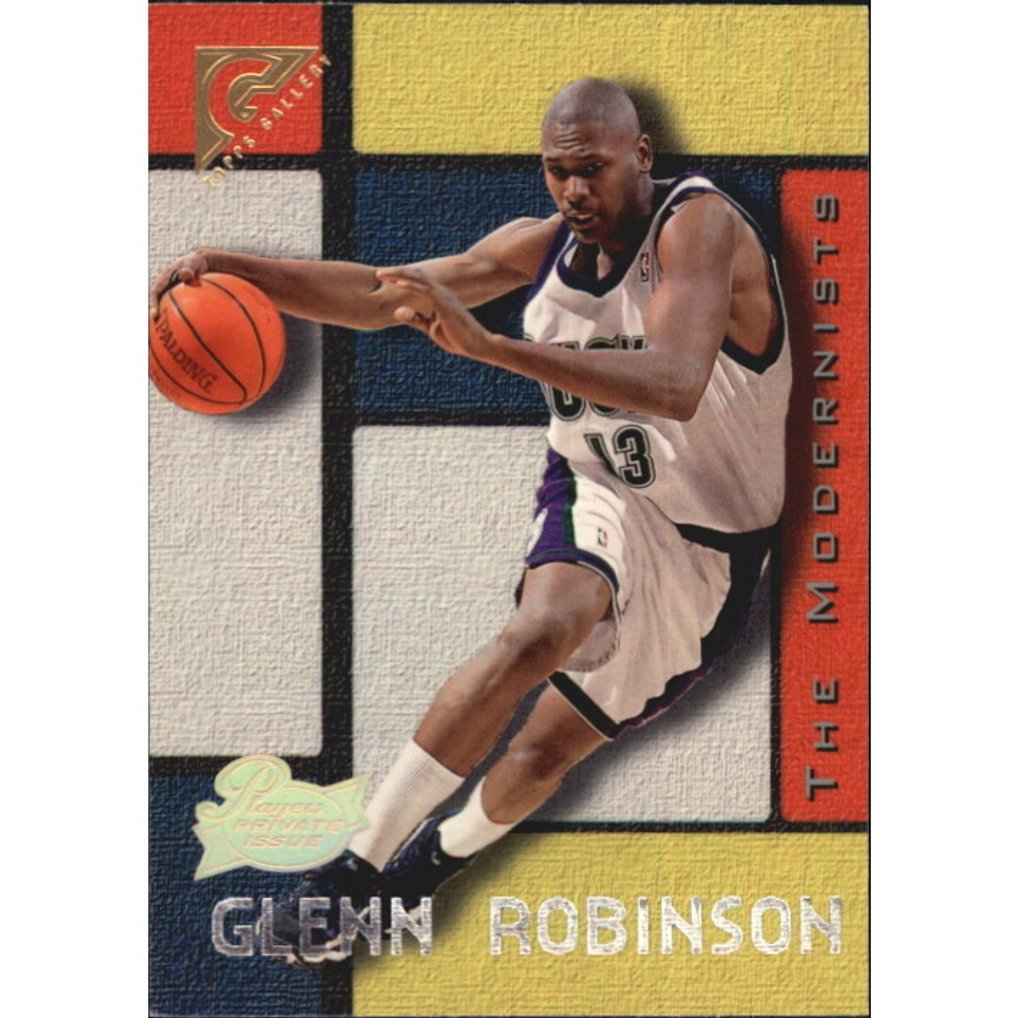 1995-96 Topps Gallery Player's Private Issue #33 Glenn Robinson