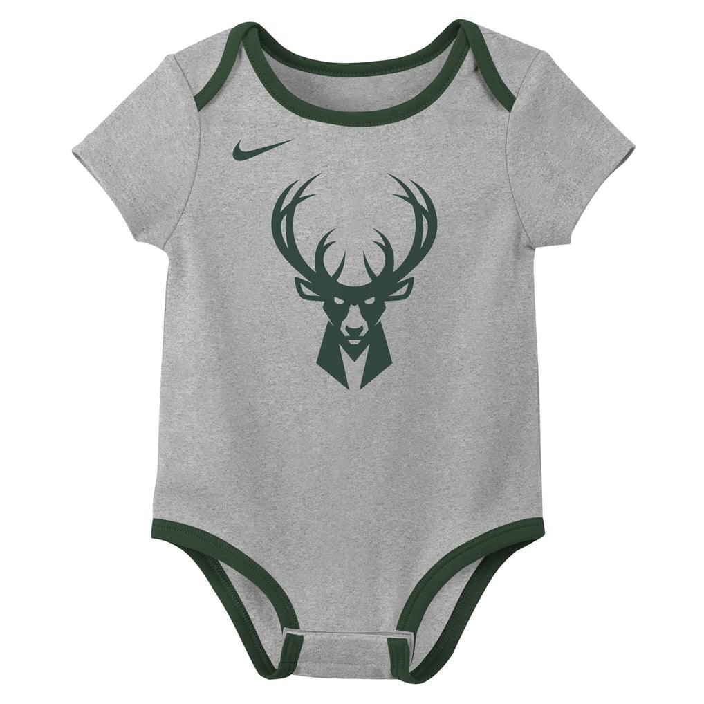Milwaukee Bucks Nike Infant Two-Piece Bodysuit Set